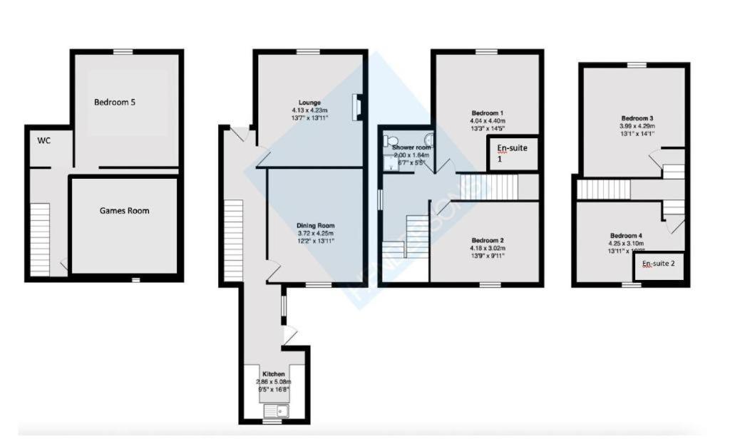 Holiday home Deluxe 5 Bed In - Parking - Hot Tub